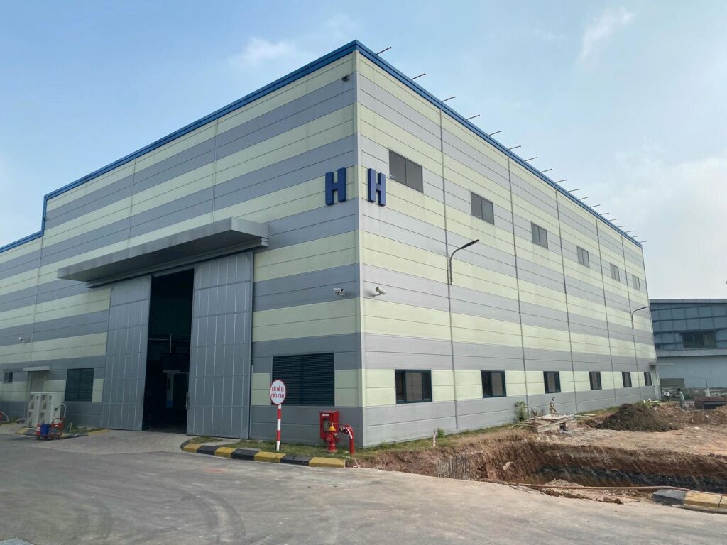 Tổng thầu xây dựng nhà máy Jukwang Vina2